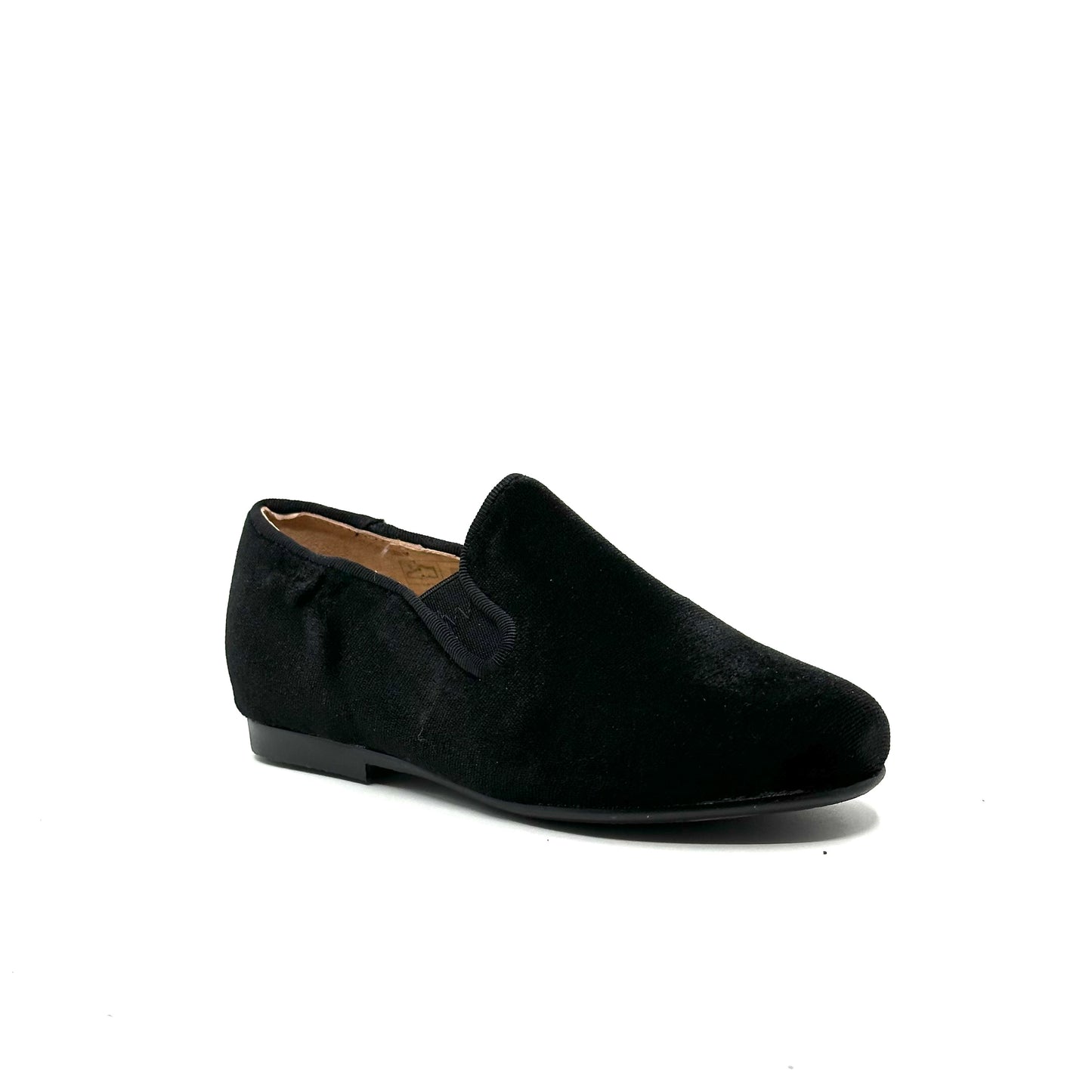 Perroquet Black Velvet Smoking Loafer