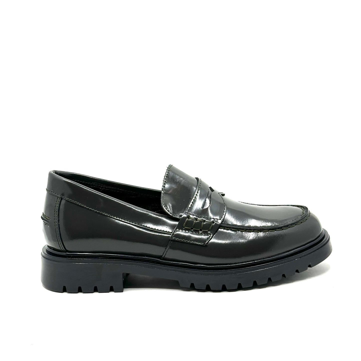 Blublonc Gray Chunky Loafer