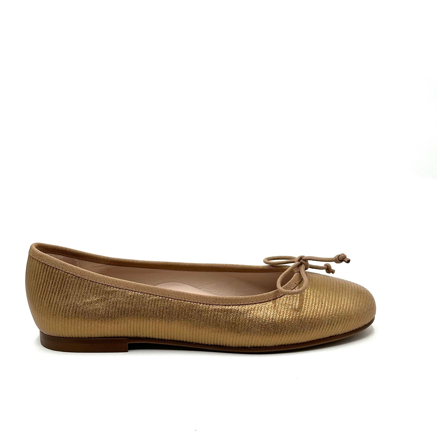 Beberlis Gold Ballet Flat