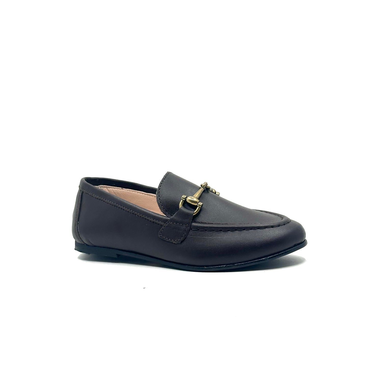 LMDI Dark Brown Chain Loafer
