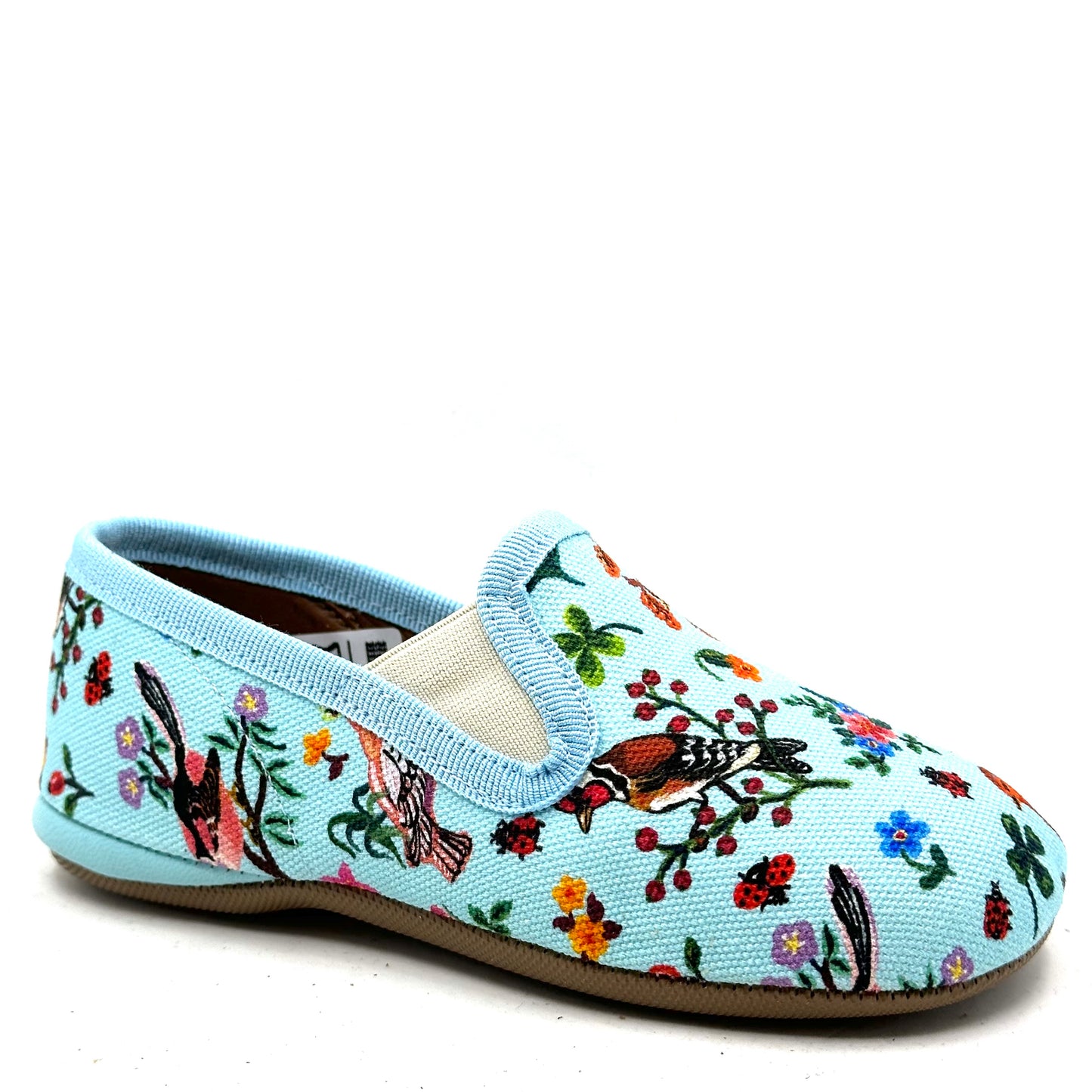 Pepe Floral Blue Slip-On Loafer