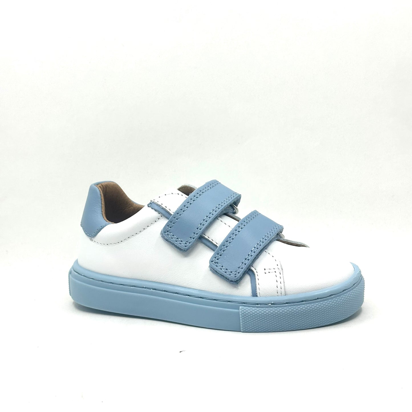 Porte Sky Blue Velcro Sneaker