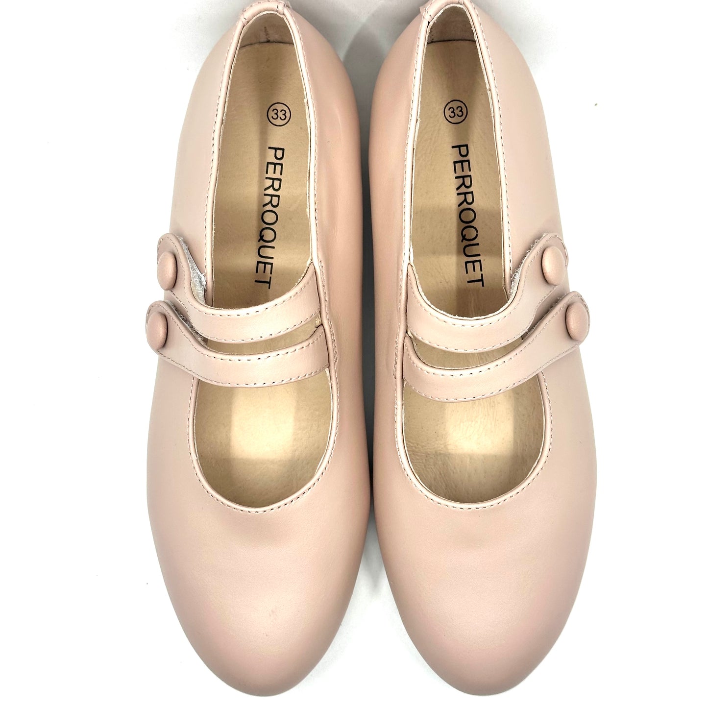 Perroquet Mauve Pink Double Strap Mary Jane