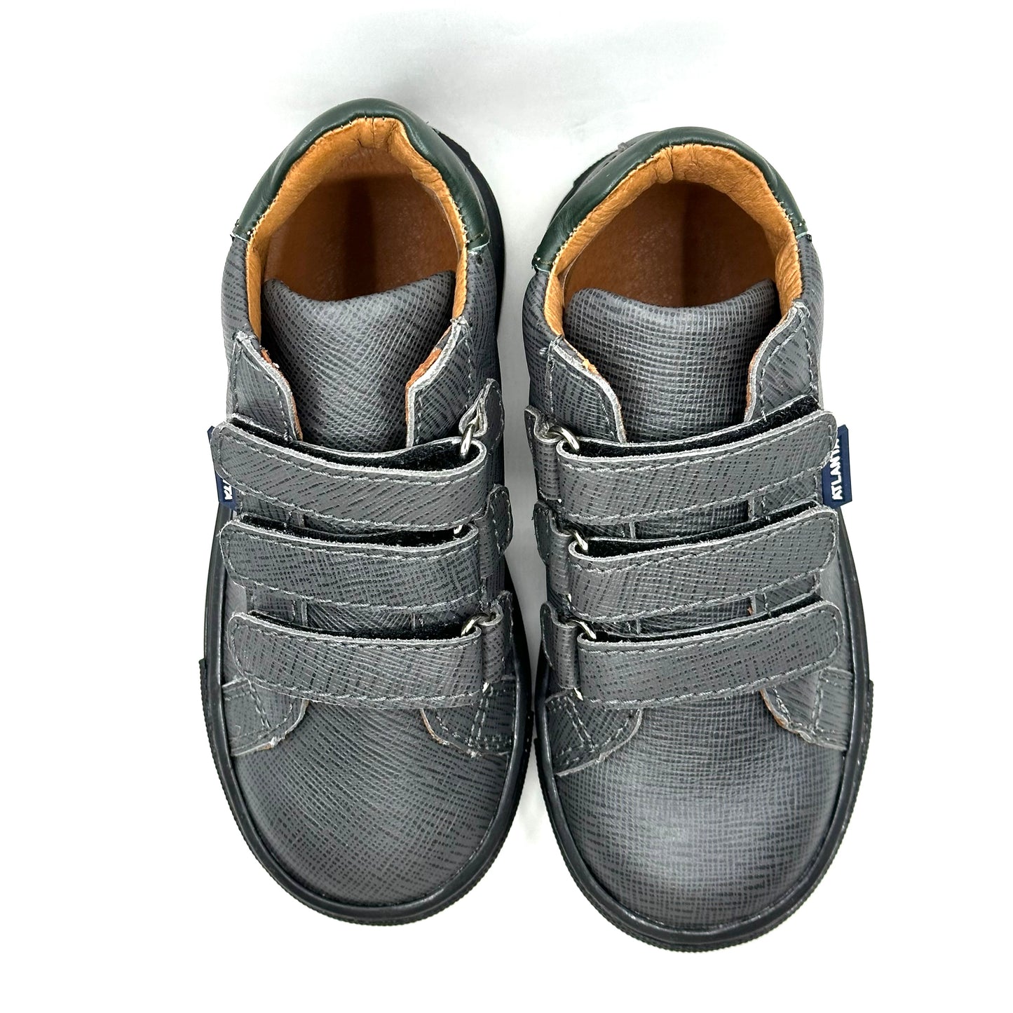 Atlanta Mocassin Grey Safiano Sneaker