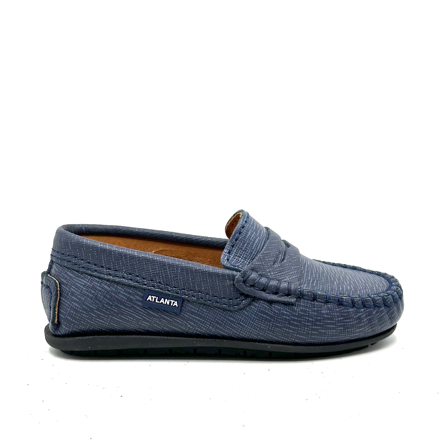 Atlanta Mocassin Safiano Navy Loafer