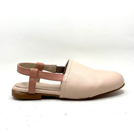 Blublonc Baby Pink Two Toned Slingback