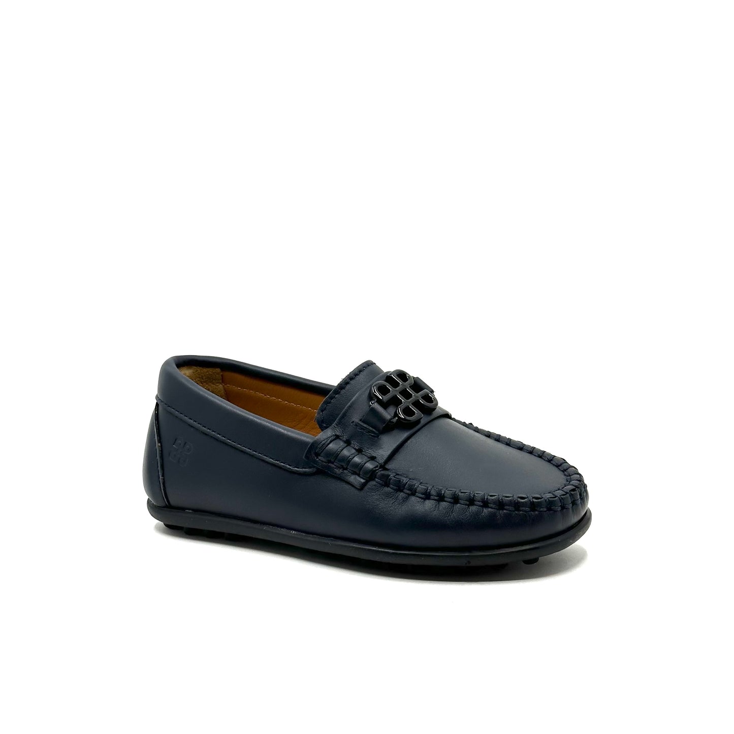 Porte Emblem Navy Loafer