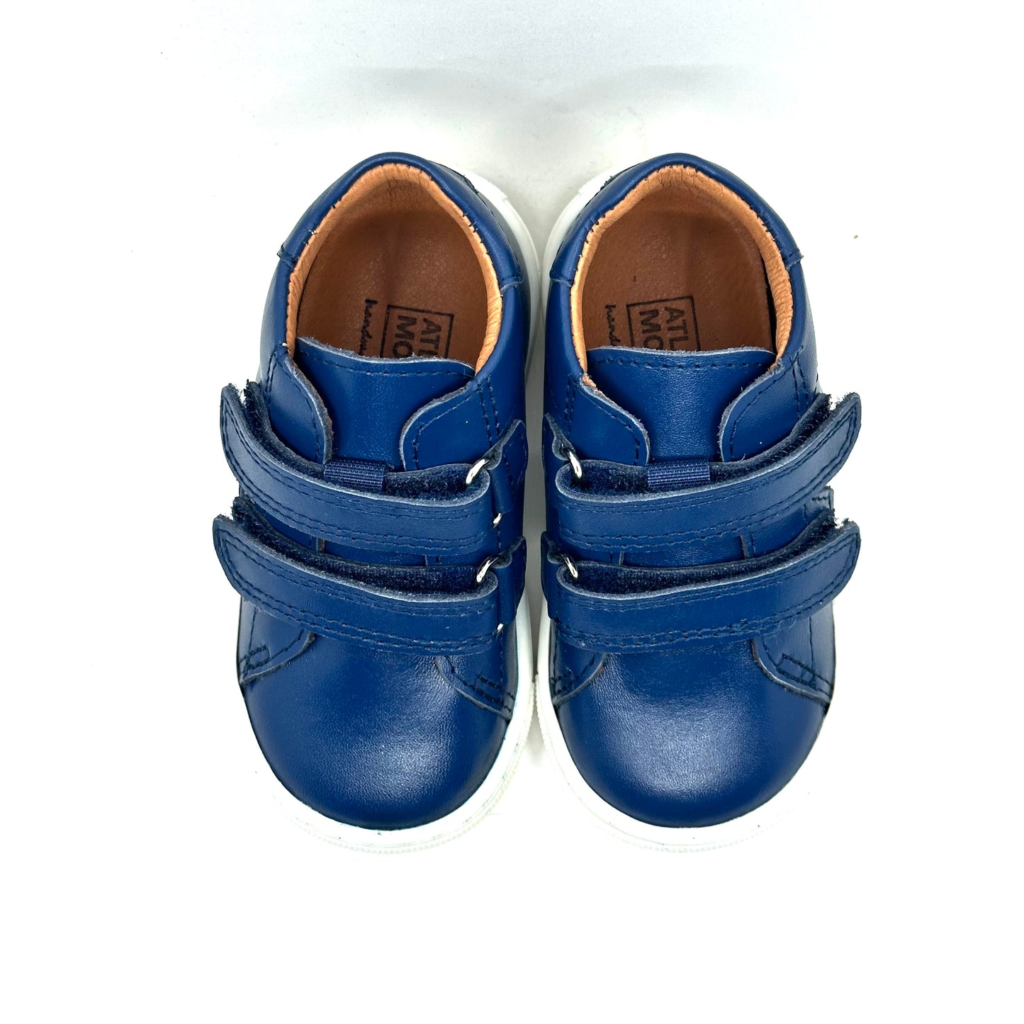 Atlanta Mocassin Navy Ocean Velcro Sneaker