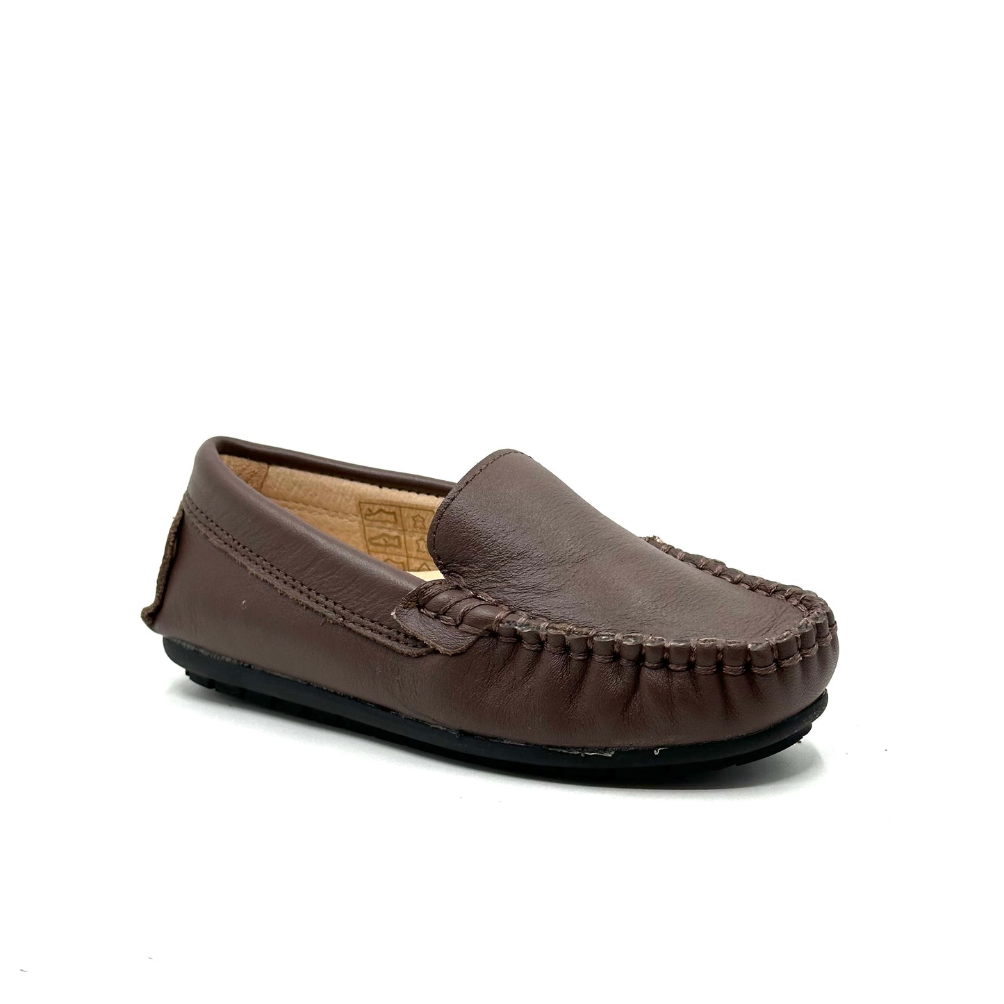 Perroquet Dark Brown Leather Loafer