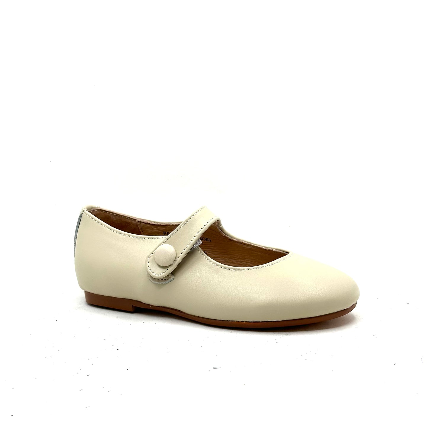 Perroquet Beige Leather Mary Jane