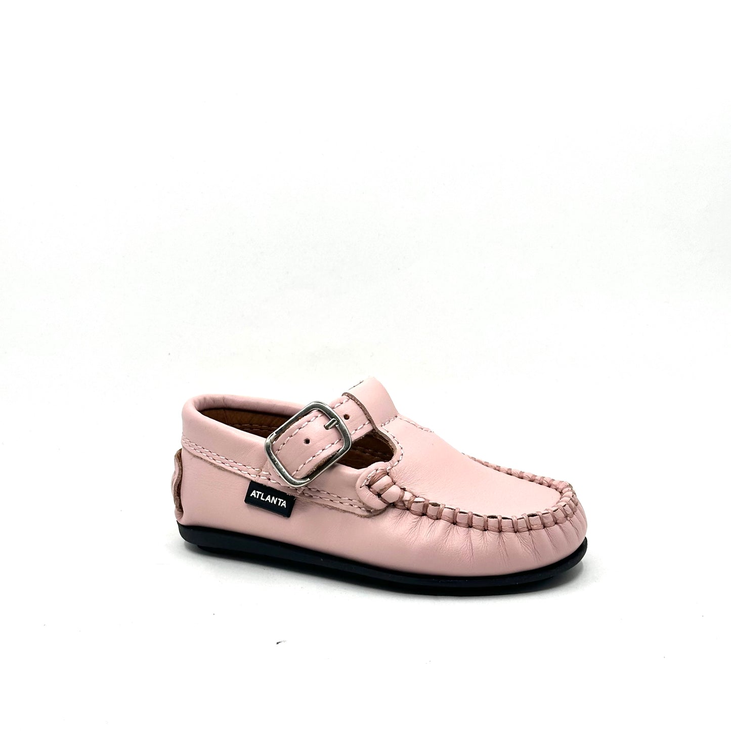 Atlanta Mocassin Pink Smooth T-Walker