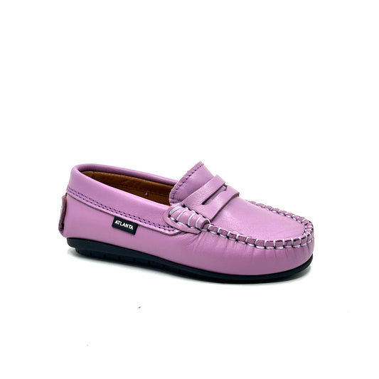 Atlanta Mocassin Rose Purple Loafer