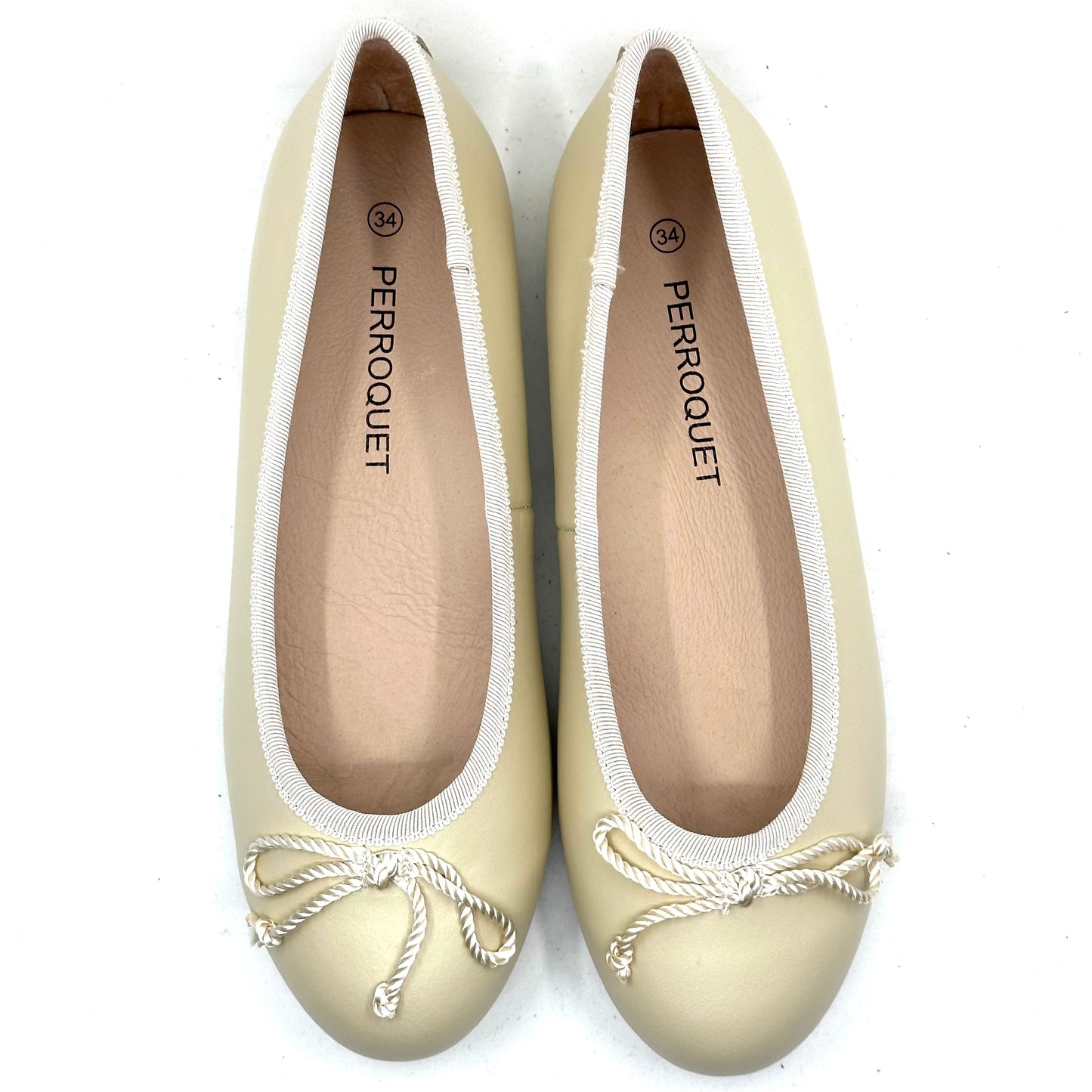 Perroquet Beige Ballet Flat