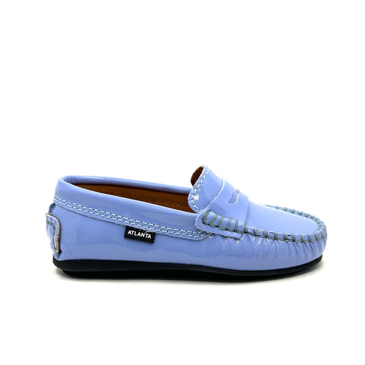 Atlanta Mocassin Lilac Patent Loafer