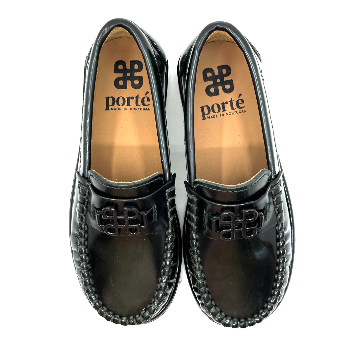 Porte Emblem Dark Green Loafer