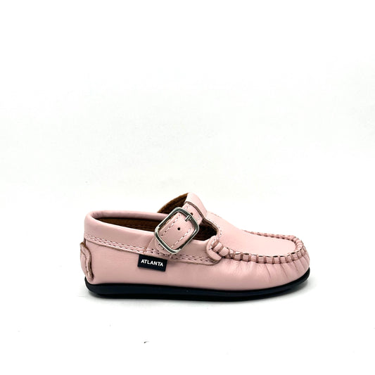 Atlanta Mocassin Pink Smooth T-Walker