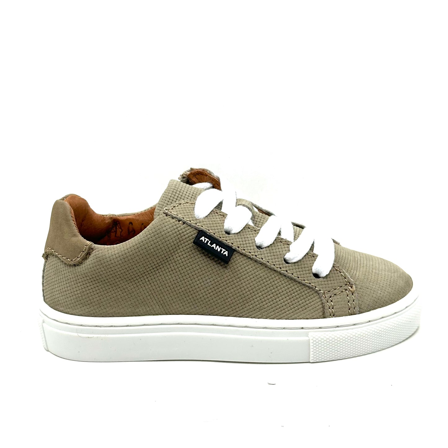 Atlanta Mocassin Olive Pixel & Nubik Sneaker