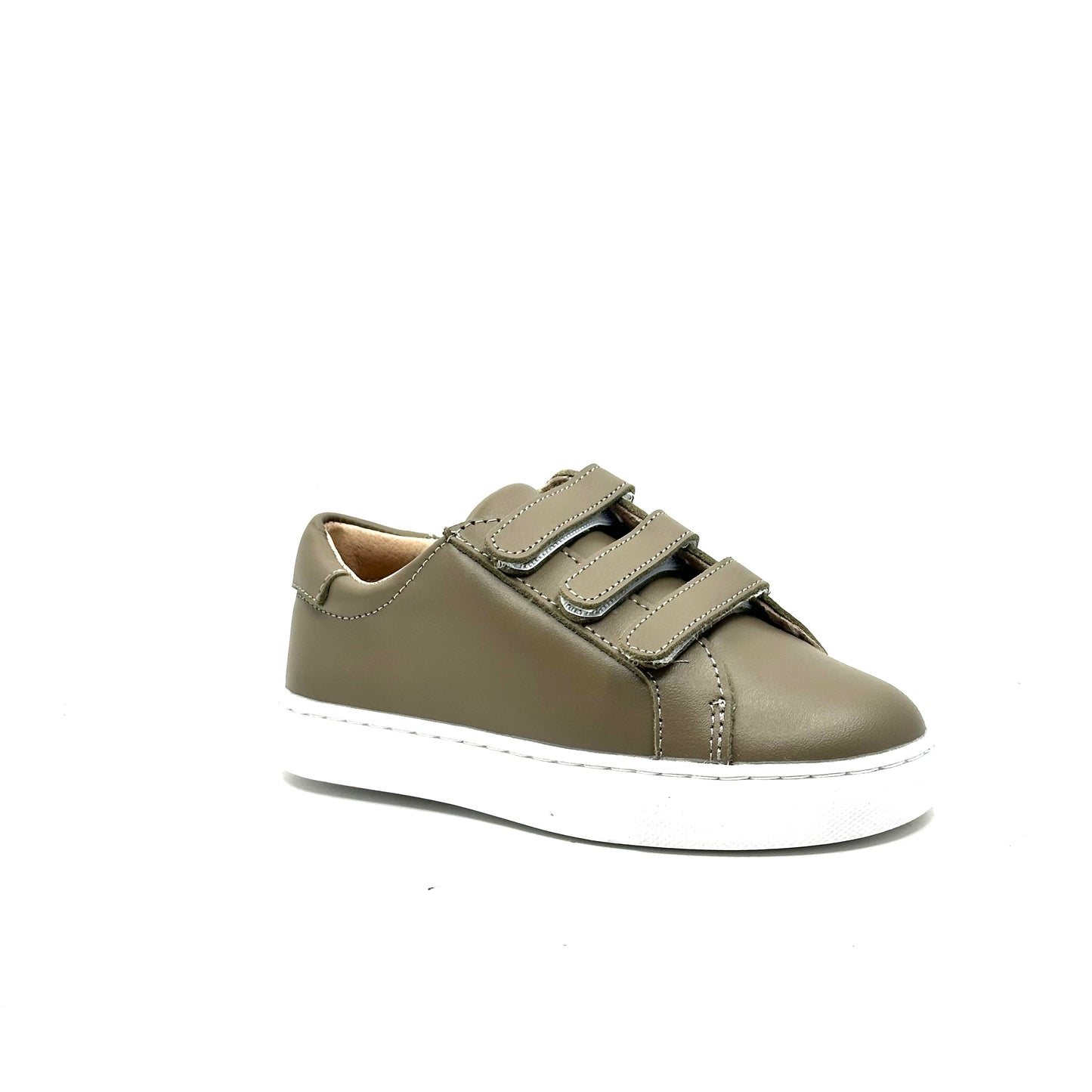 Perroquet Taupe Triple Velcro Sneaker