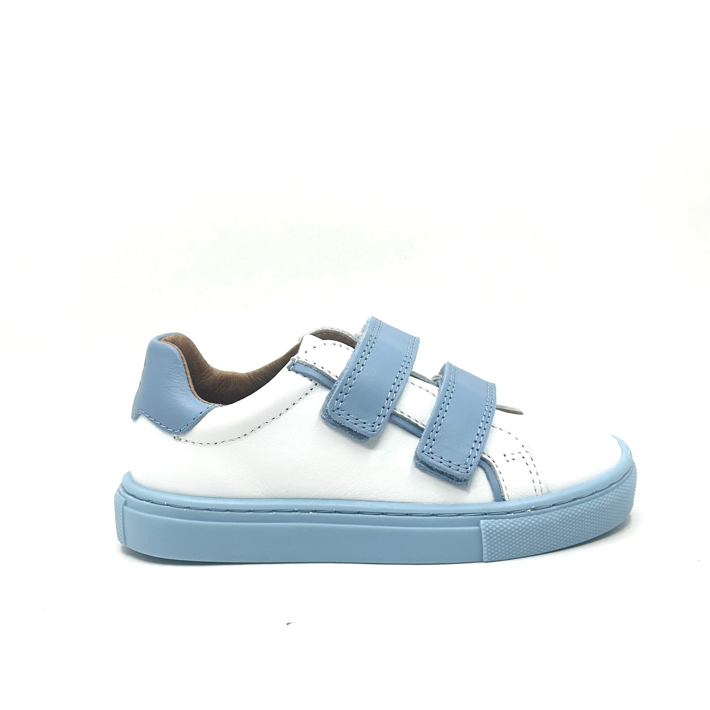 Porte Sky Blue Velcro Sneaker