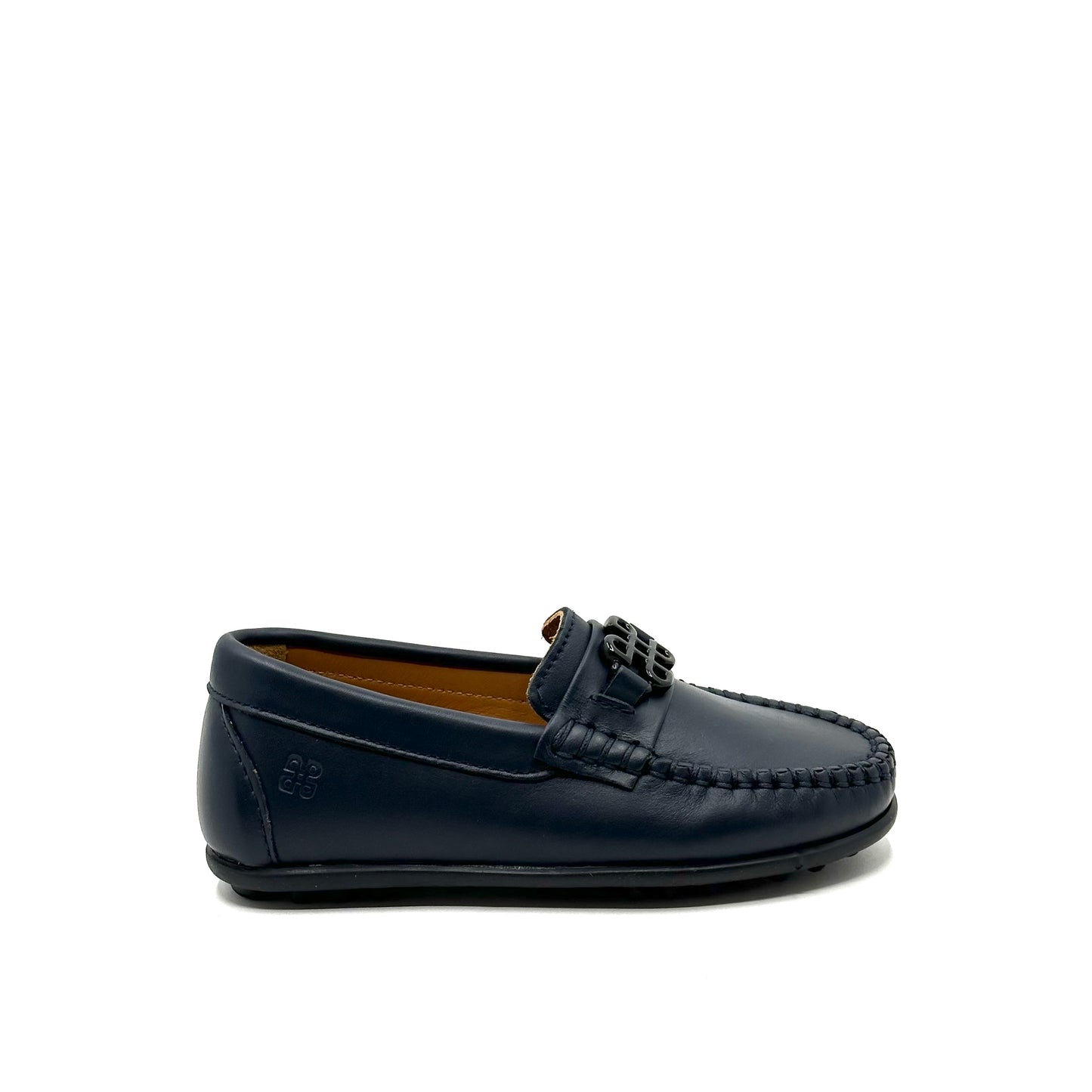 Porte Emblem Navy Loafer