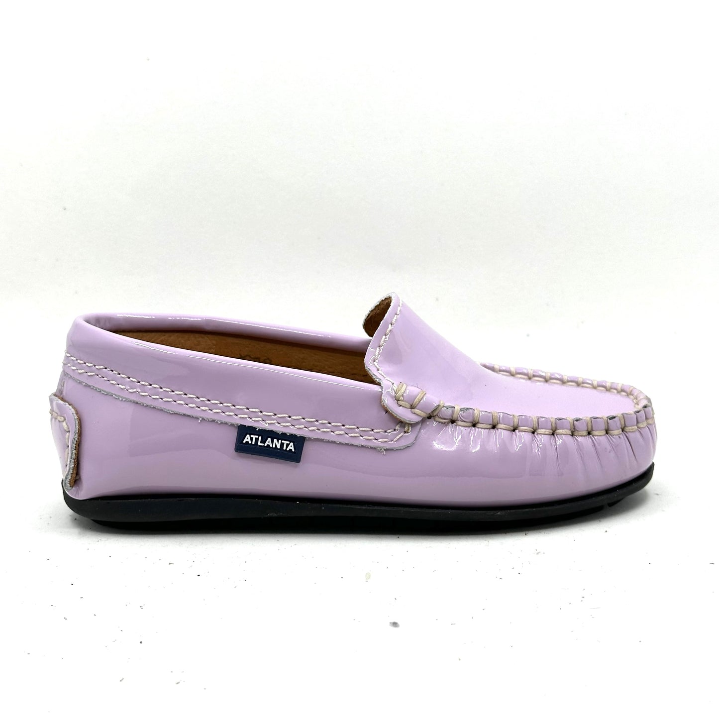 Atlanta Mocassin Violet Patent Loafer