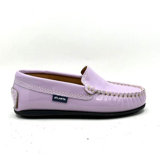 Atlanta Mocassin Violet Patent Loafer