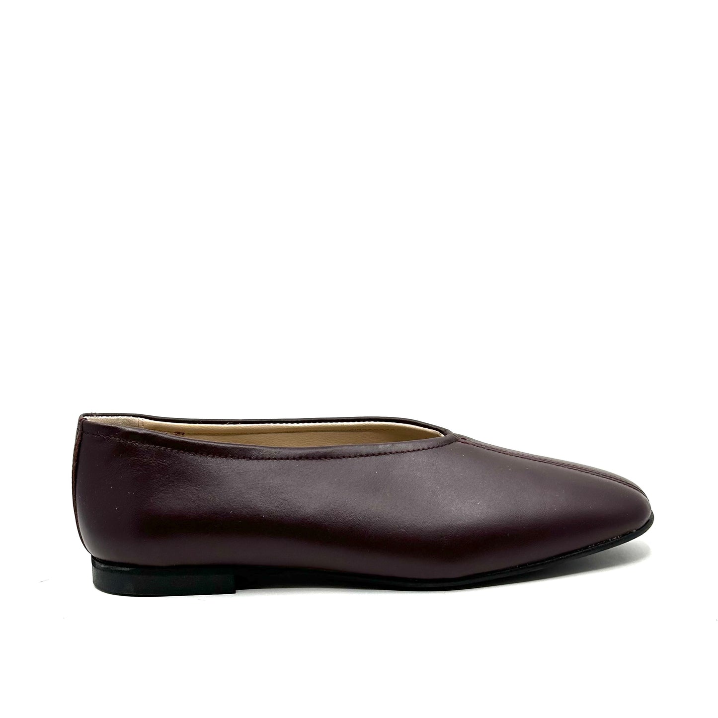 LMDI Glove Burgundy Ballet Flat