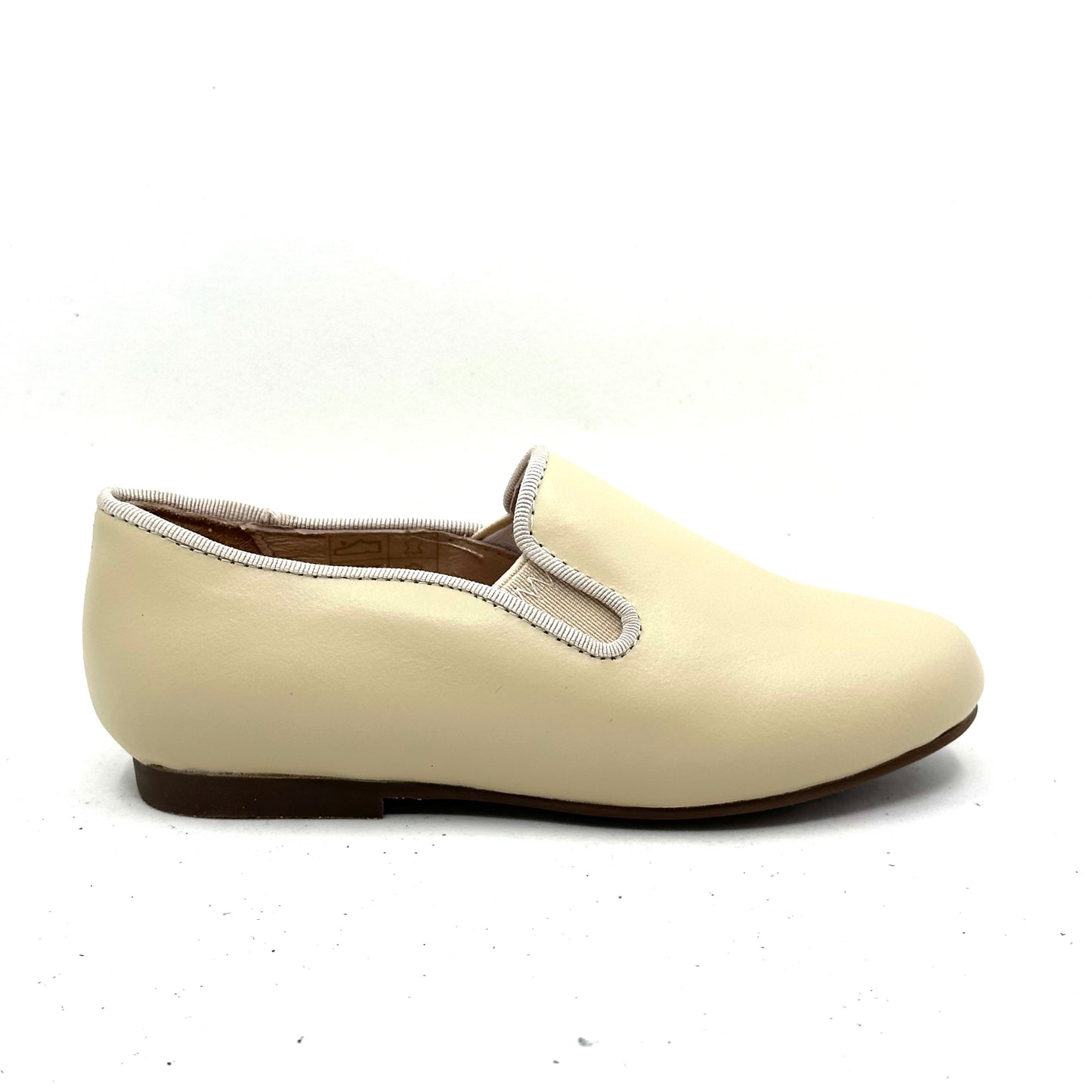 Perroquet Beige Smoking Loafer