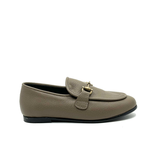 Blublonc Taupe Chain Loafer