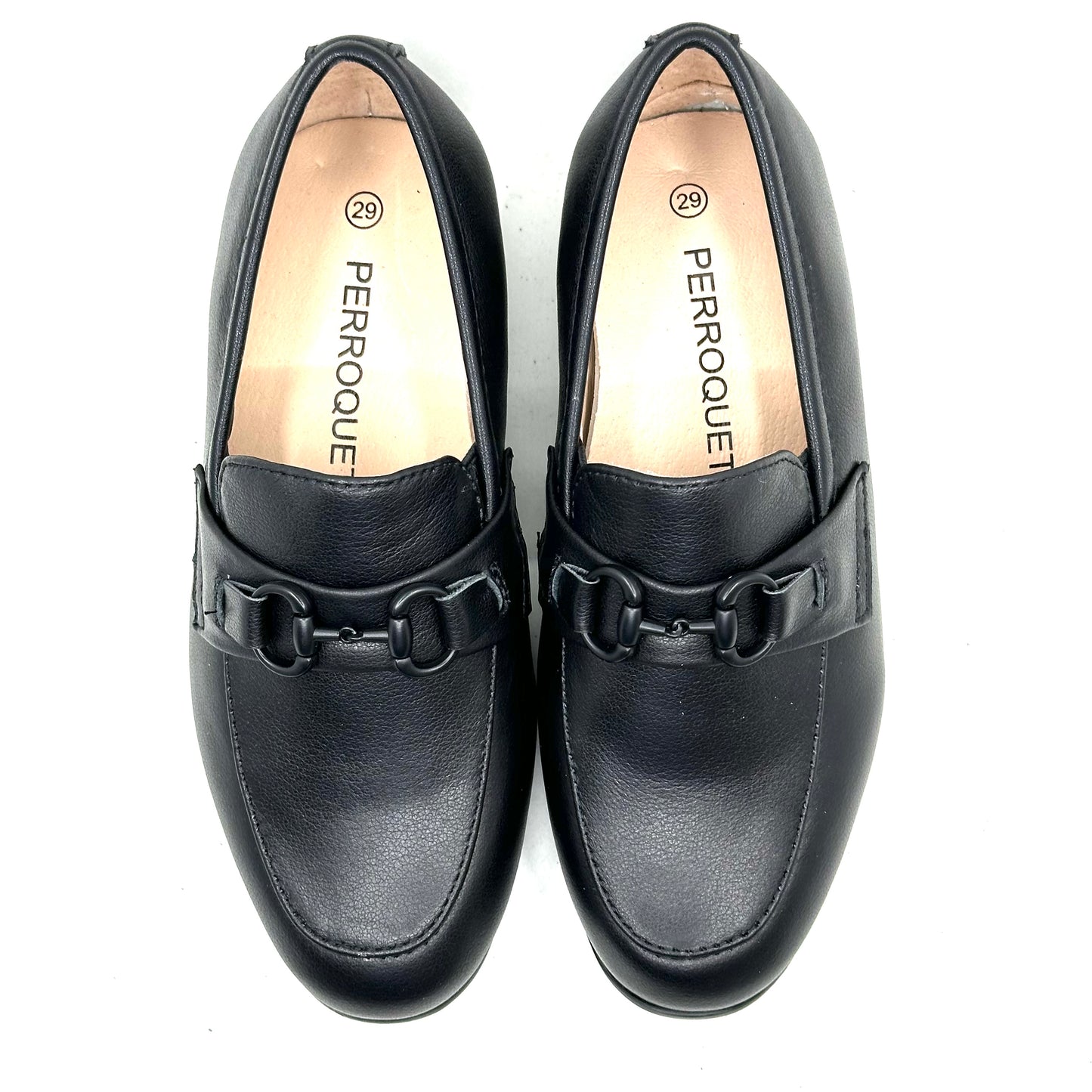 Perroquet Black Chain Loafer