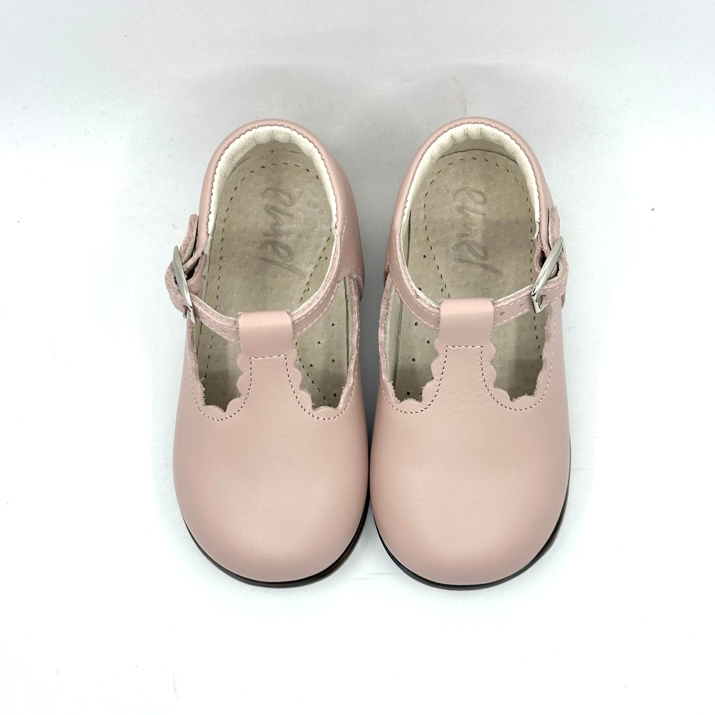 Emel Nude Pink T-Strap First Walker