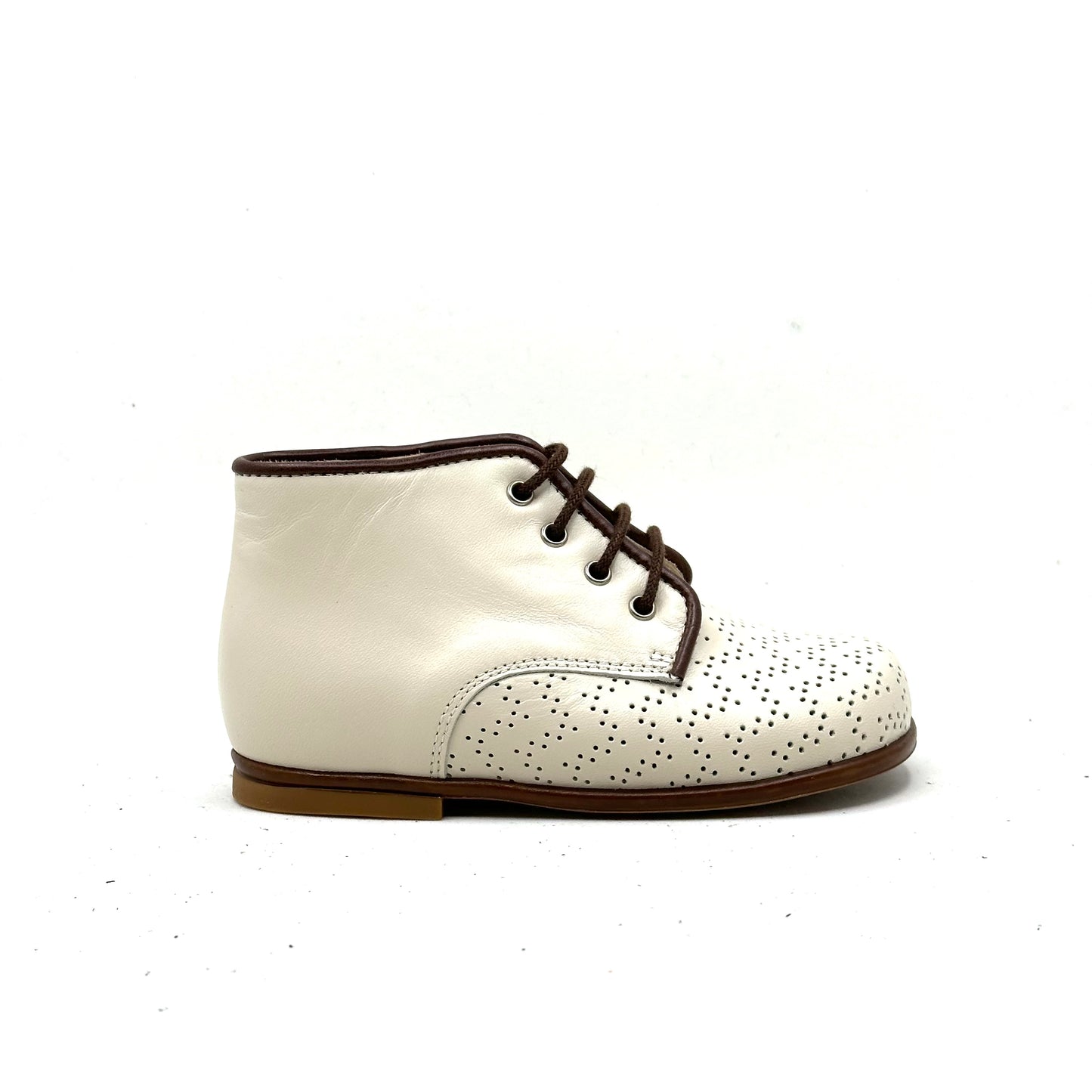 Beberlis Perforated Light Beige Firstwalker