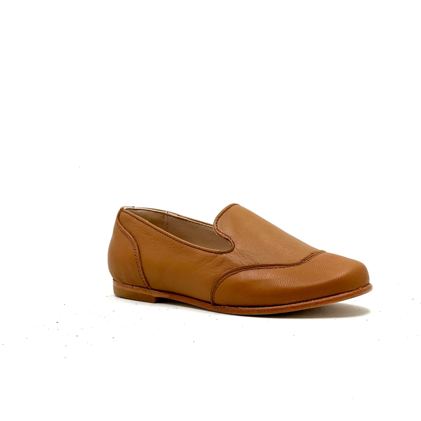 Lauve Tan Luggage Slip-on Loafer