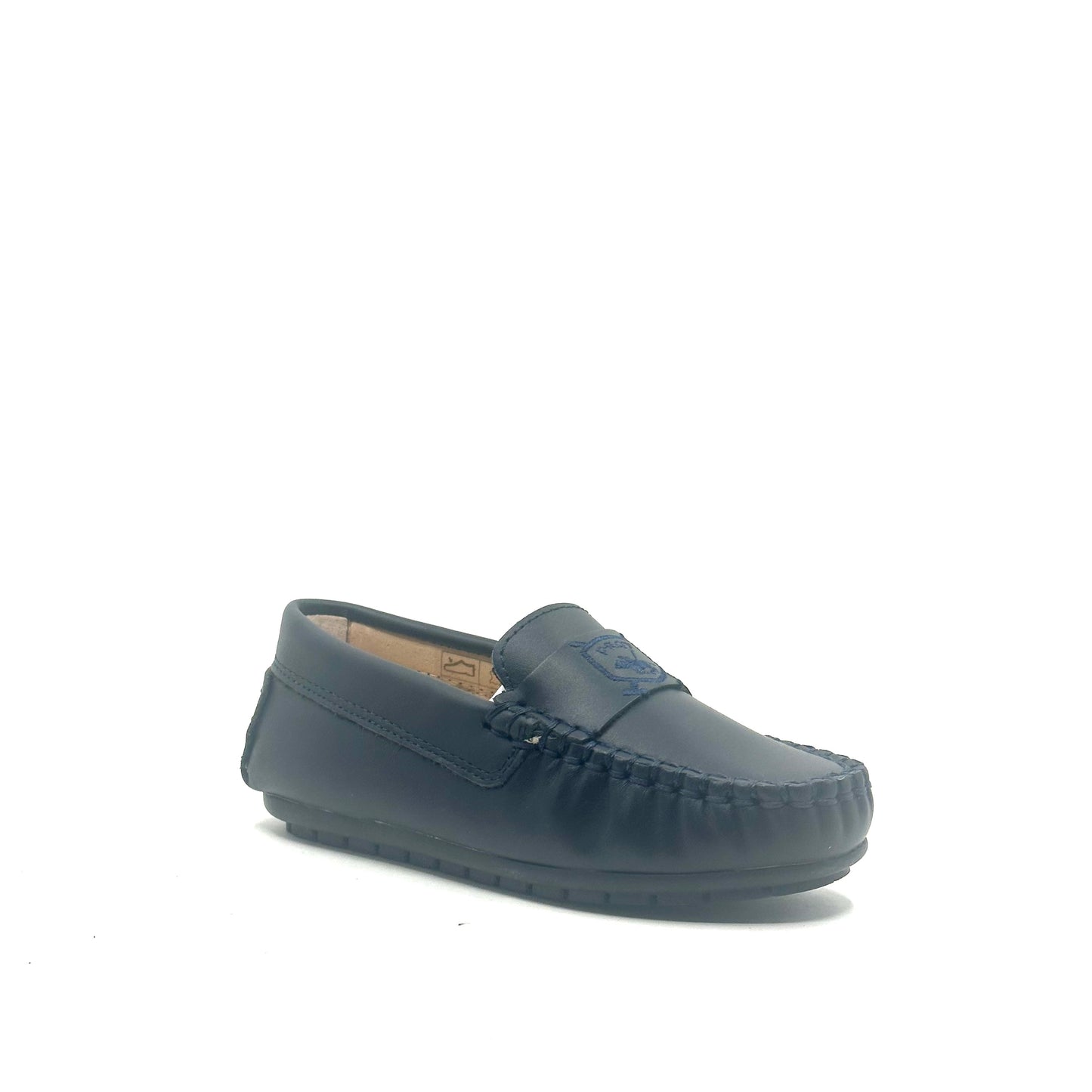 Perroquet Navy Crest Penny Loafer