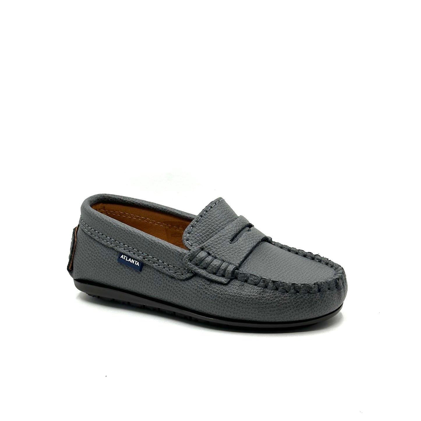 Atlanta Mocassin Gray Penny Loafer