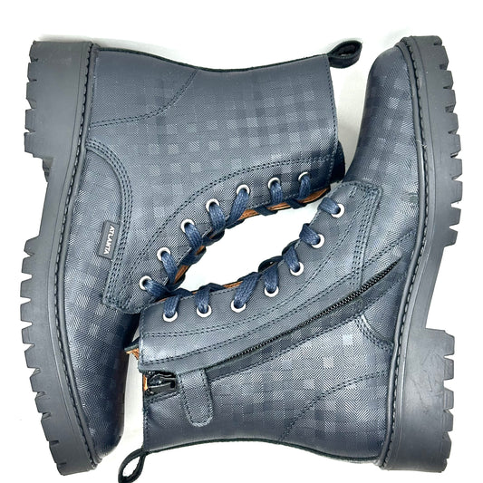 Atlanta Mocassin Navy Glace Press Boot