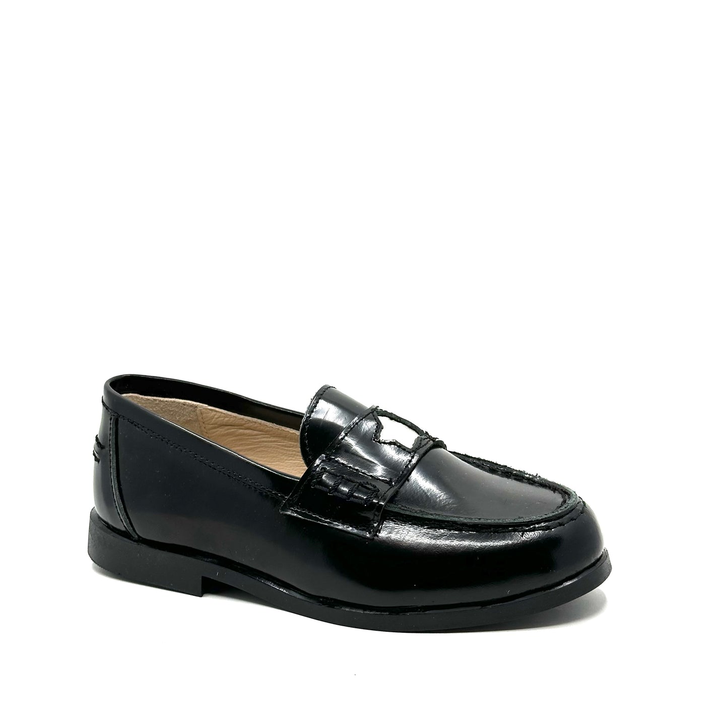 LMDI Black Silver Star Chunky Loafer