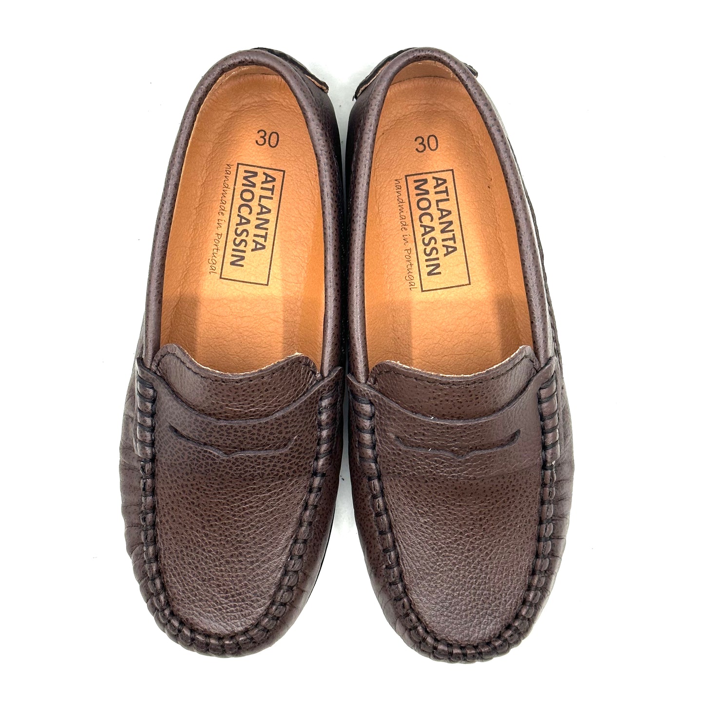 Atlanta Mocassin Dark Brown Penny Loafer