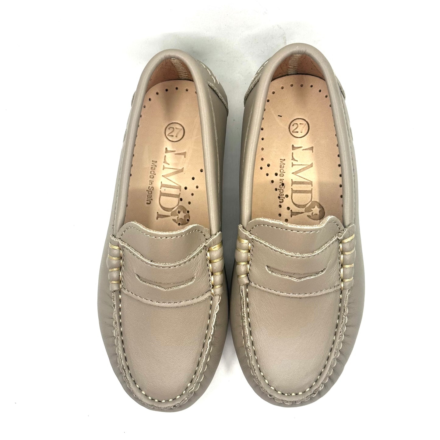 LMDI Winter Taupe Penny Loafer