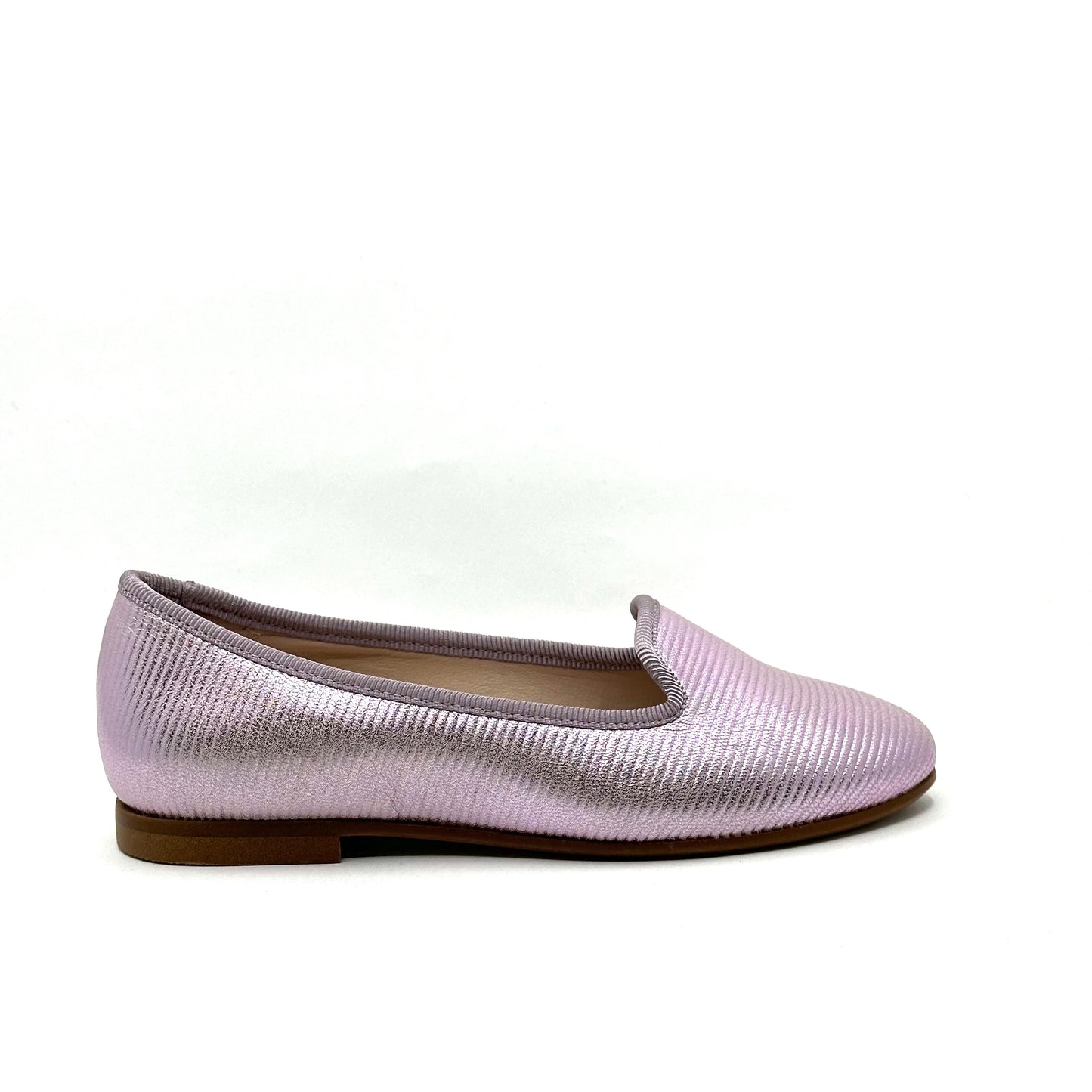 Beberlis Rose Metallic Smoking Loafer