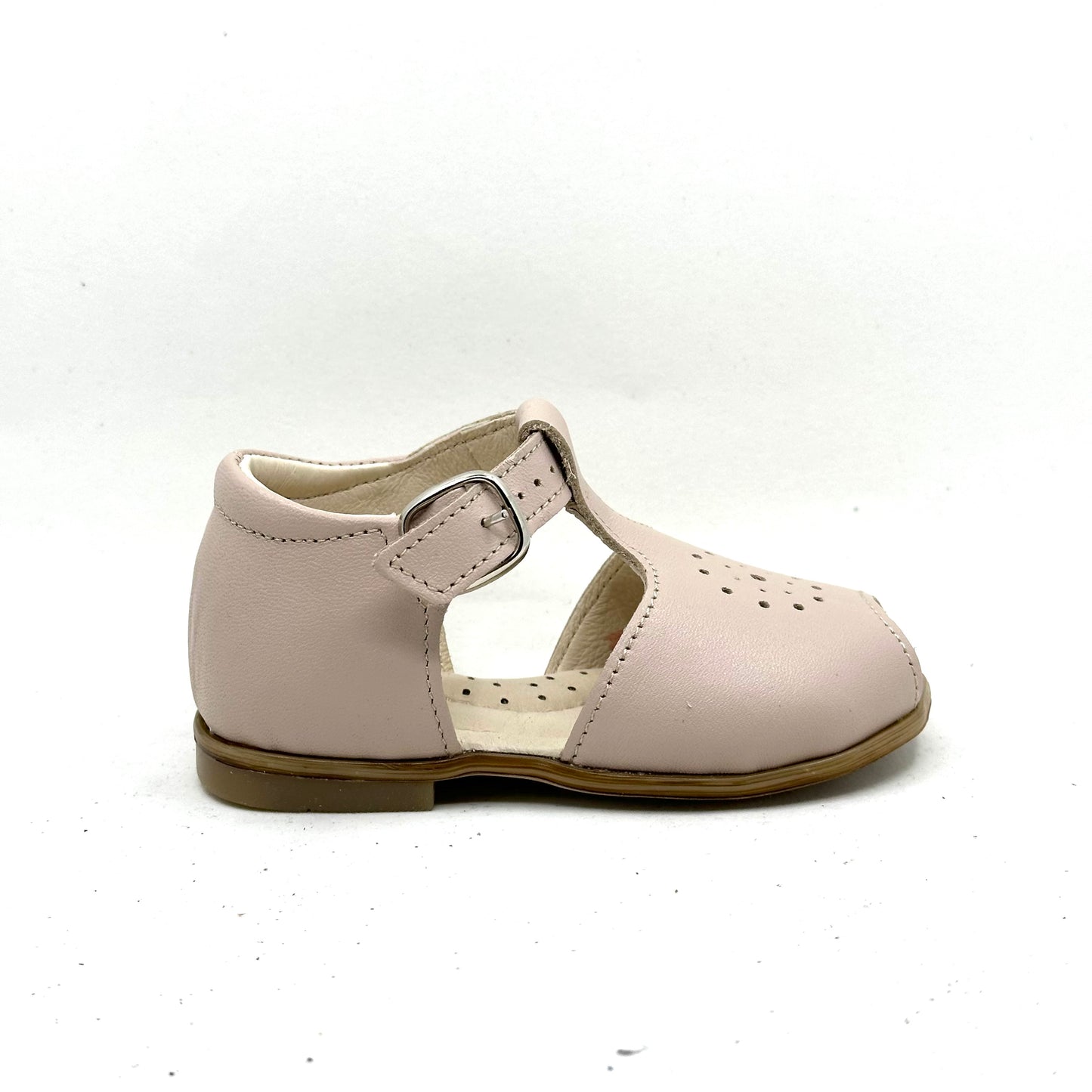 Emel Stone Nude Open Toe Baby Walker