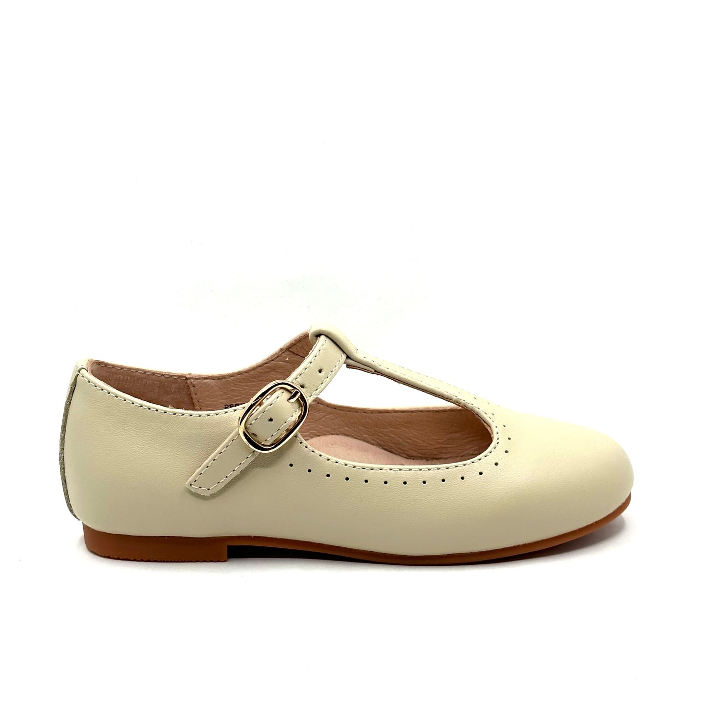 Perroquet Sand Leather T-Strap