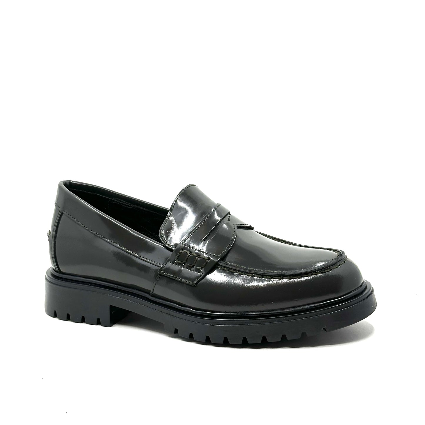 Blublonc Gray Chunky Loafer