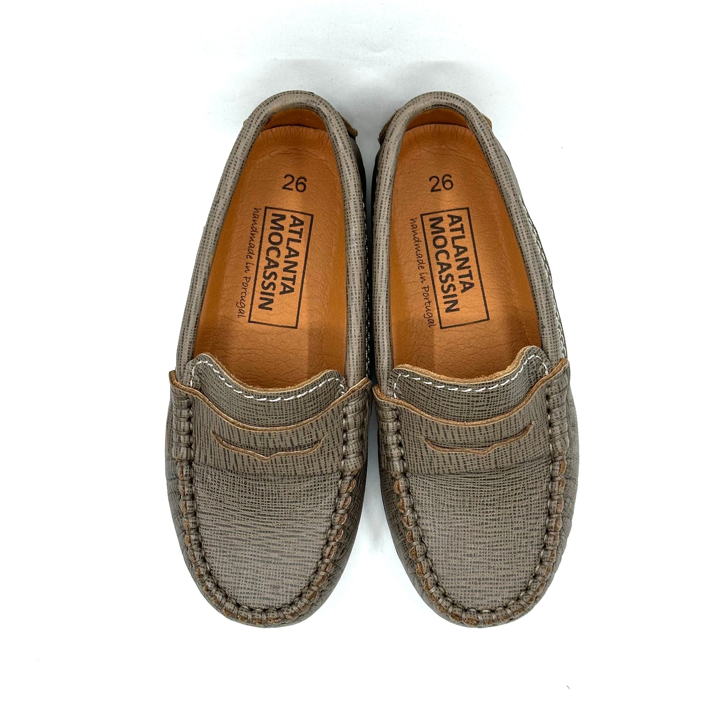 Atlanta Mocassin Safiano Earth Loafer