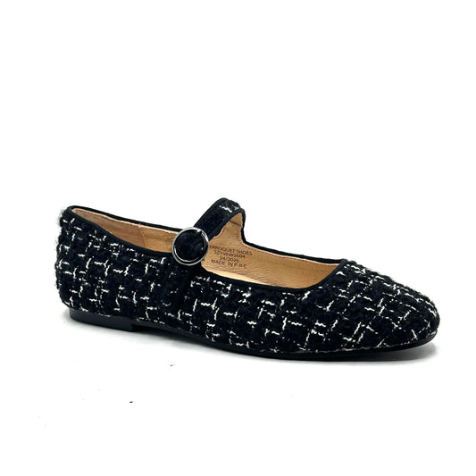 Perroquet Black Tweed Mary Jane