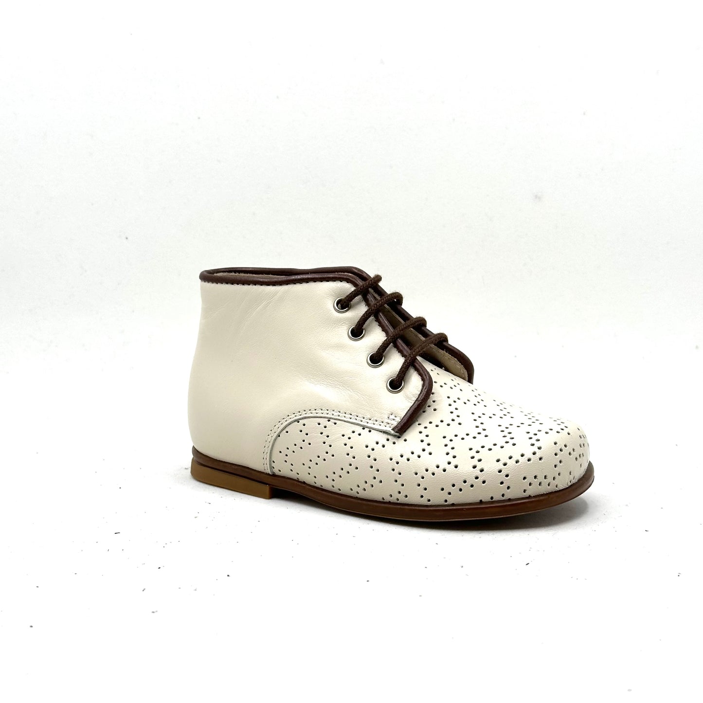 Beberlis Perforated Light Beige Firstwalker