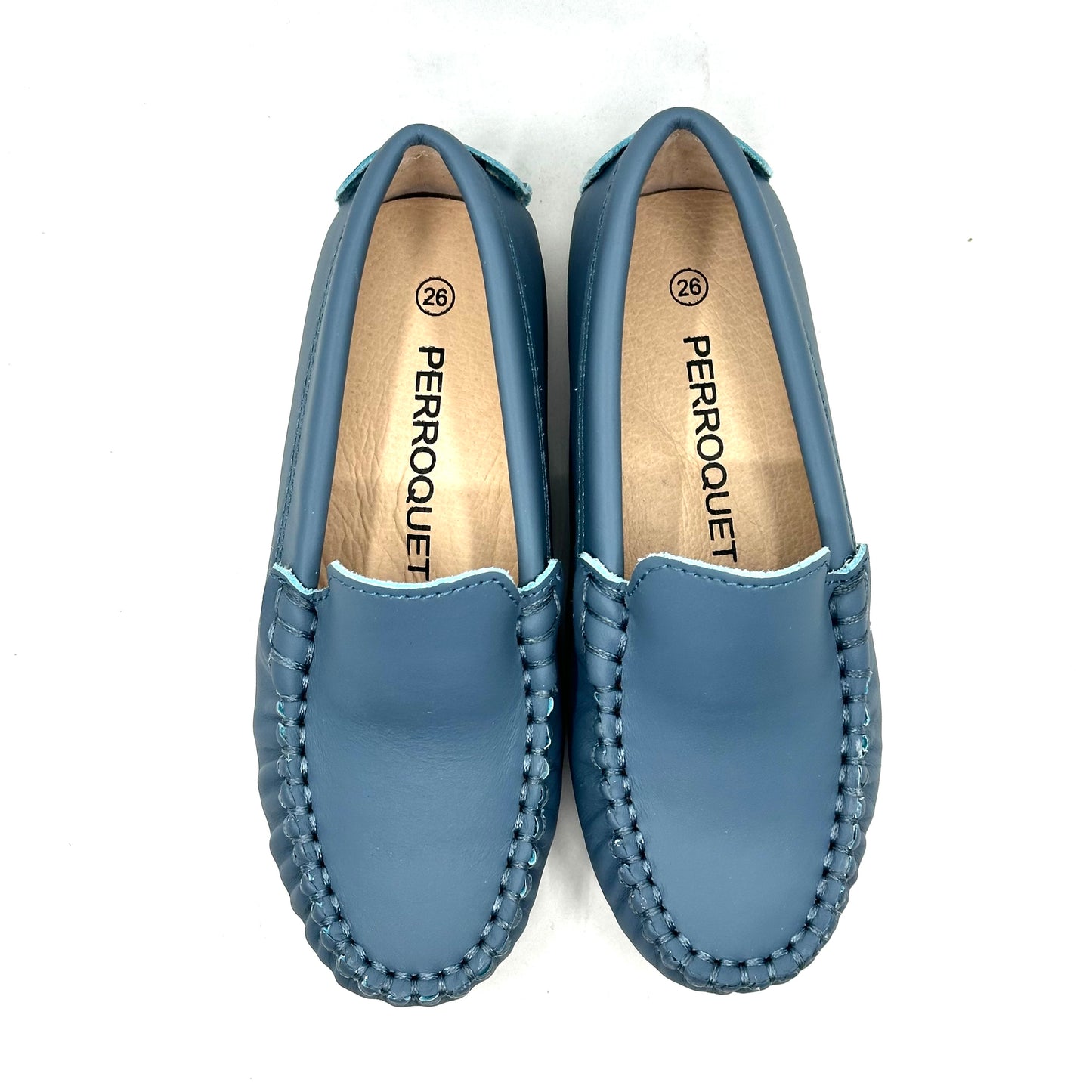 Perroquet Dusty Blue Silky Loafer