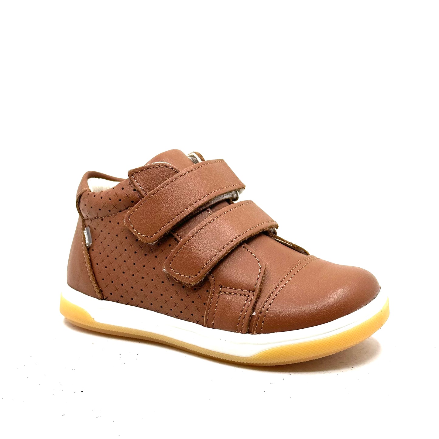 Emel Luggage Brown Velcro Sneaker