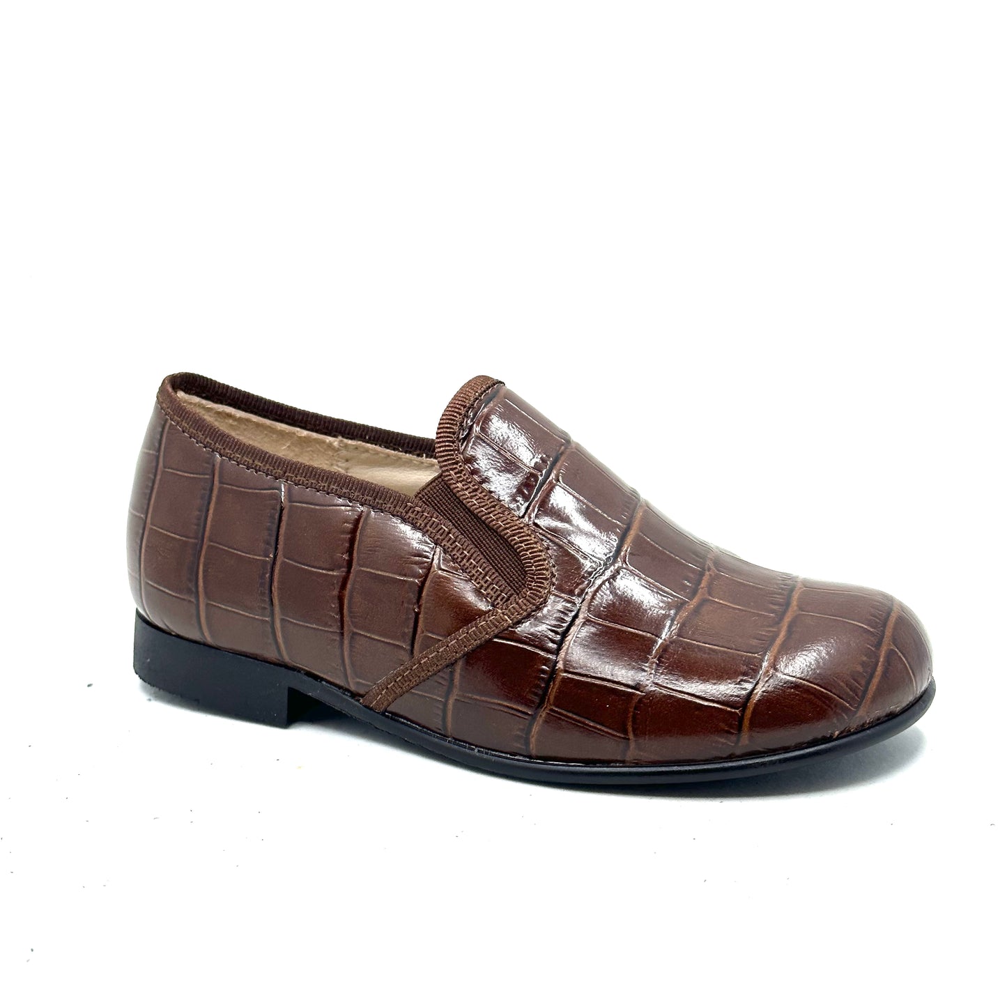 Beberlis Brown Alligator Loafer