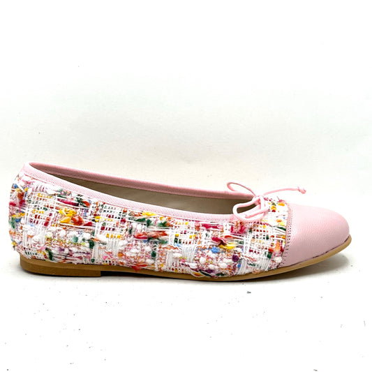 LMDI Pink Tweed Flat